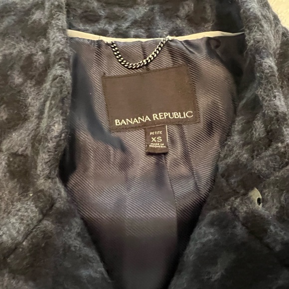 Banana Republic Animal Print Wool Coat / Jacket - NWOT! - Picture 10 of 13